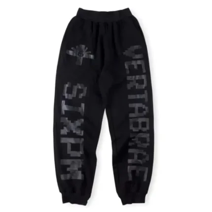 Vertabrae Black On Black SIXPM Sweatpants