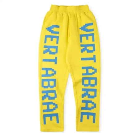 Vertabrae Yellow Double Sided Logo Sweatpants