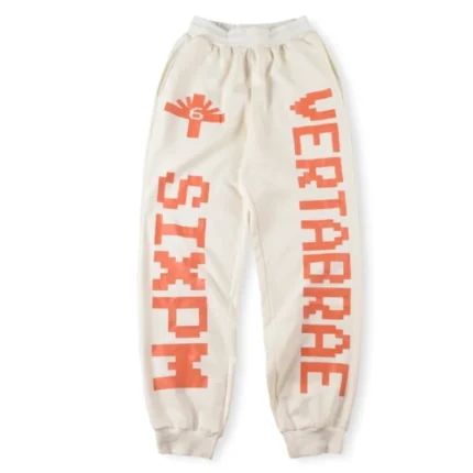 Vertabrae Orange Logo SIXPM Sweatpants